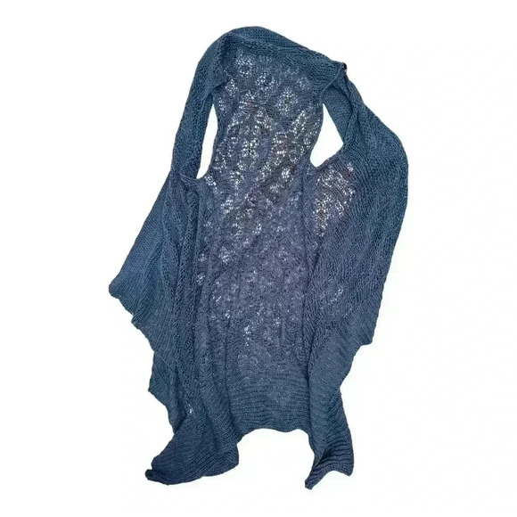 Madison Pholya Open Front Knit Sleeveless Sweater Small - Picture 2 of 4